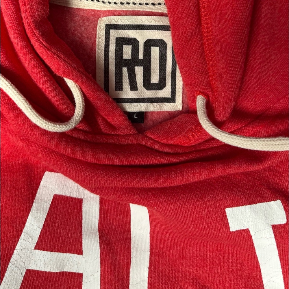 Roots of Fight “AlI” Red Men's Hoodie